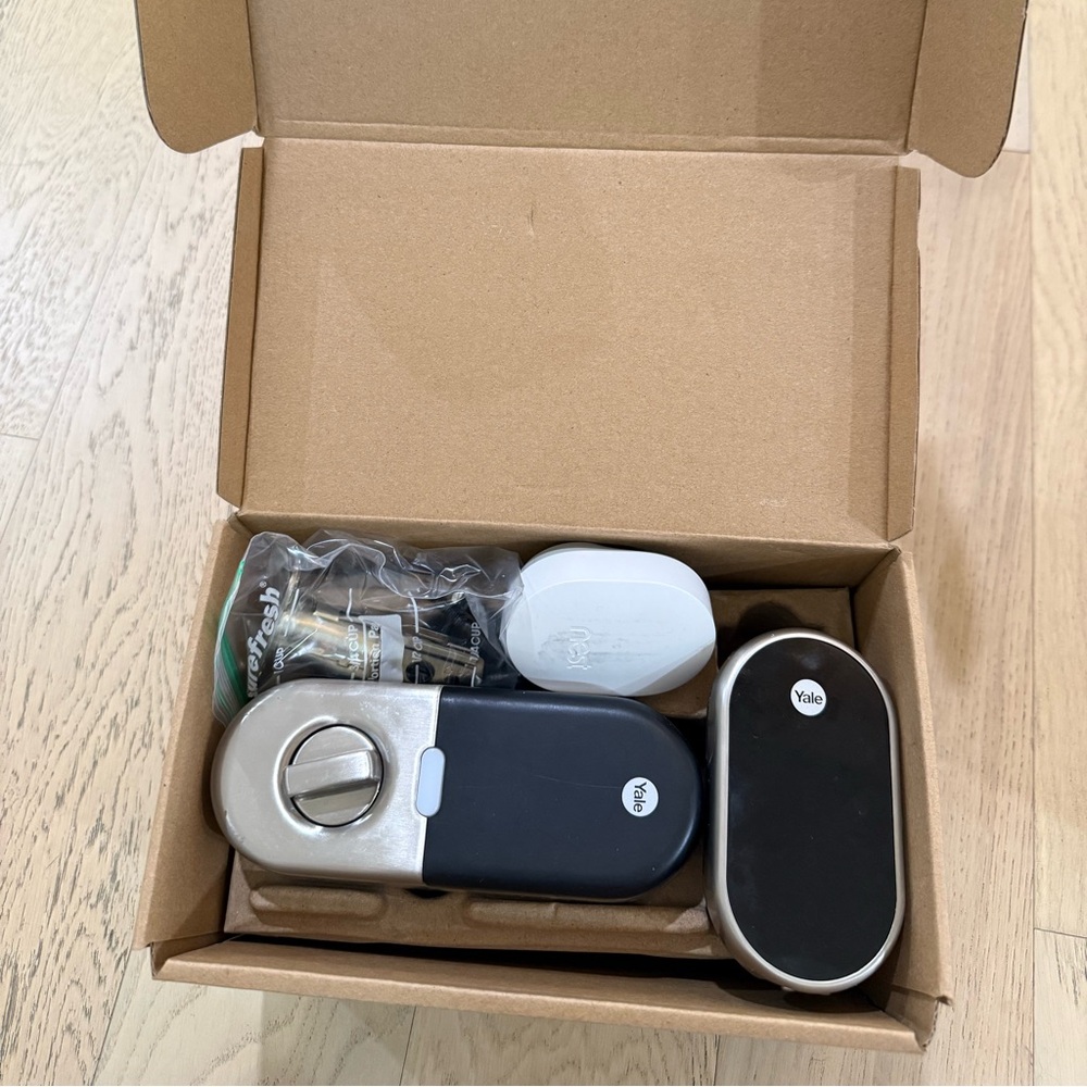 Google Nest x Yale Lock in Satin Nickel